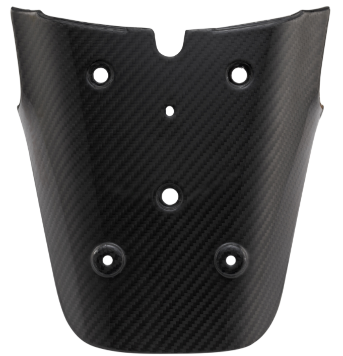 Support de plaque d'immatriculation arrière pour Vespa GTS/GTS Super/GTV 125-300ccm, carbone