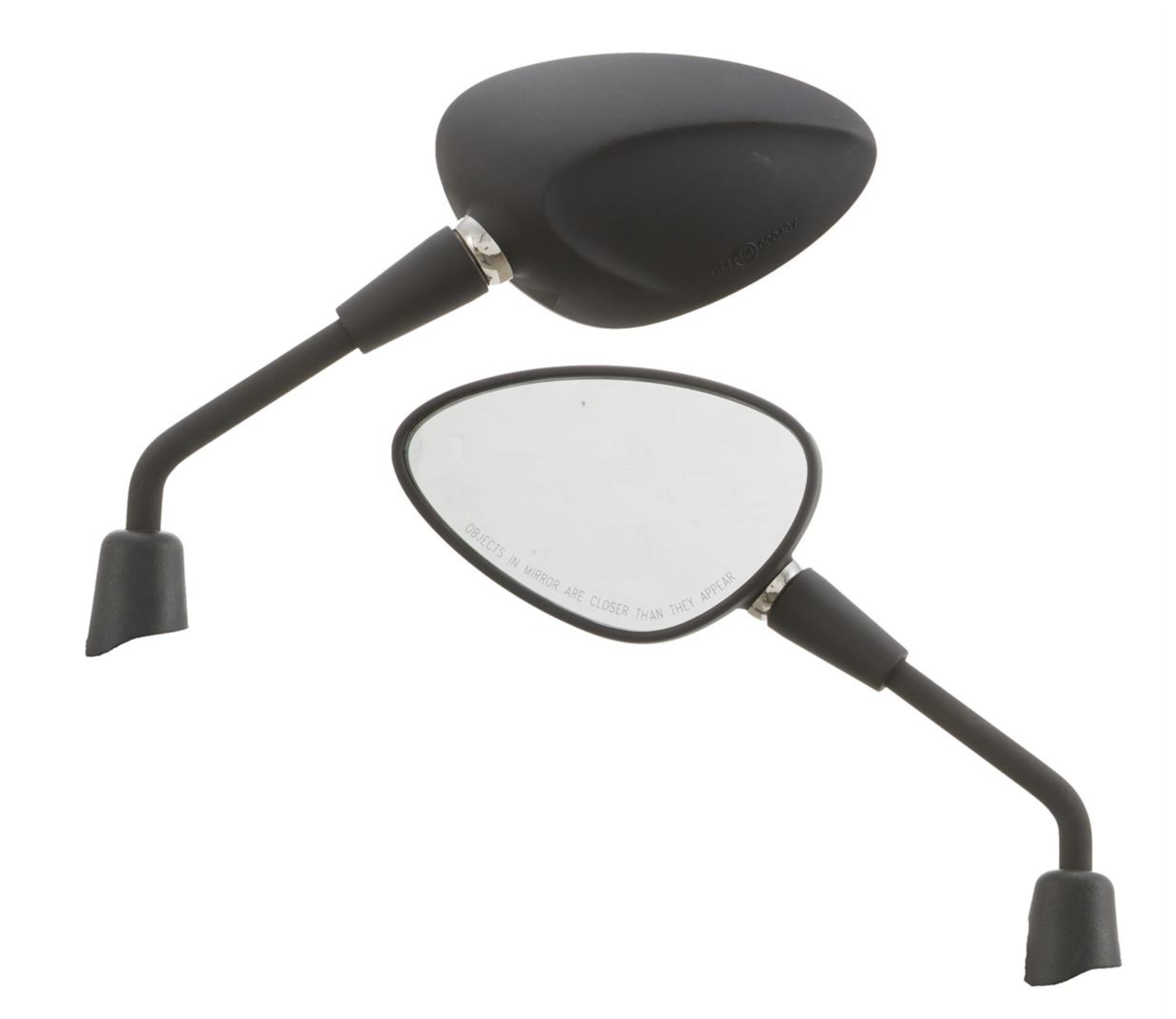 Rétroviseur Shorty noir mat à droite et à gauche pour Vespa Sprint 50-150ccm 2T/4T