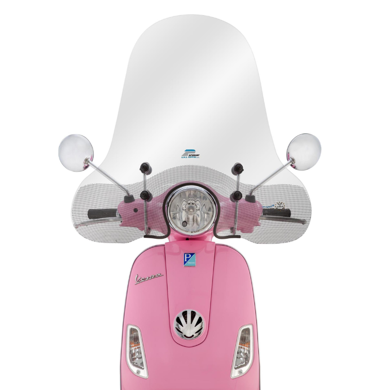 Pare-brise CUPPINI haut pour Vespa LX 50-150ccm, clair