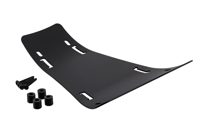 Porte-bagages traversant Footplate 2.0 pour Vespa GTS/GTS Super/GTV/GT, noir mat