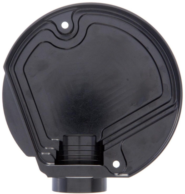 Couvercle de vario d'admission d'air pour Vespa Primavera/​Sprint 125-150ccm c.-à-d. 3V 4T AC, noir