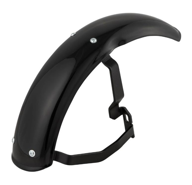 Aile 2.0 Garelli EVO II pour Vespa PX 80-200ccm, GFK noir, support noir