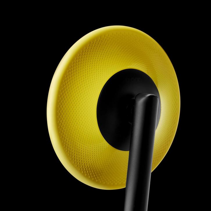 Rétroviseur d'extrémité de guidon RIZOMA E-POP gauche ou droit pour Vespa, noir/jaune