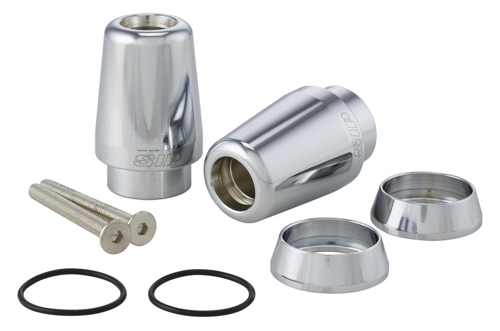 Poids de guidon pour Vespa GTS/GTS Super/GTV/GT 60/GT/GT L 125-300ccm, chrome