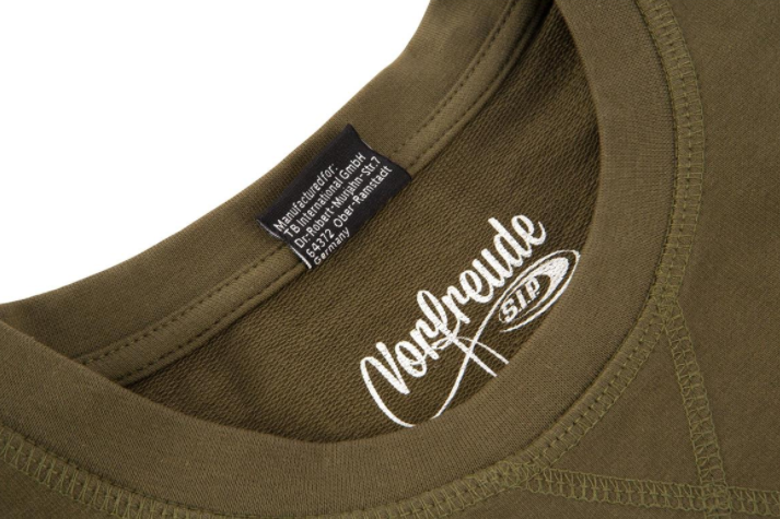 Sweat "La vie est meilleure en rallye", homme vert olive