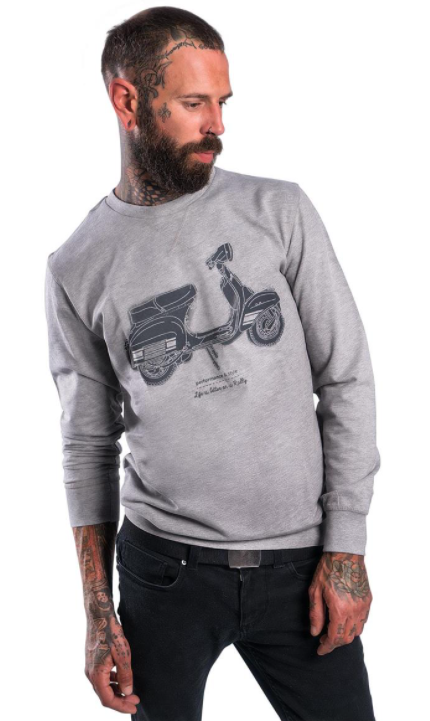Sweat "La vie est meilleure en rallye", gris homme