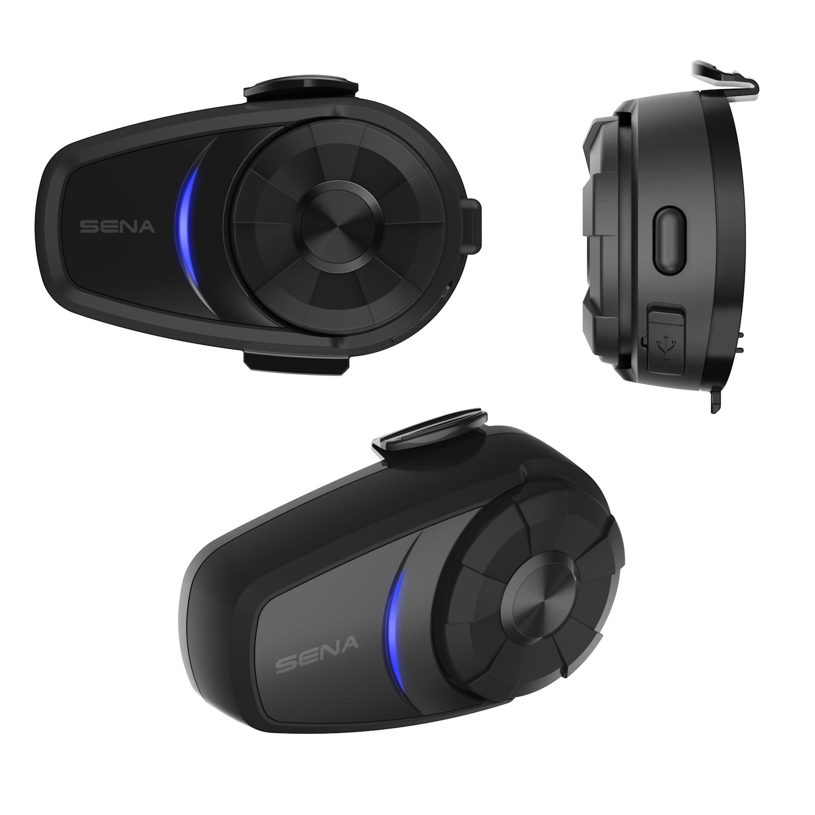 SENA 10S kit individuel - Système de communication Bluetooth pour motos