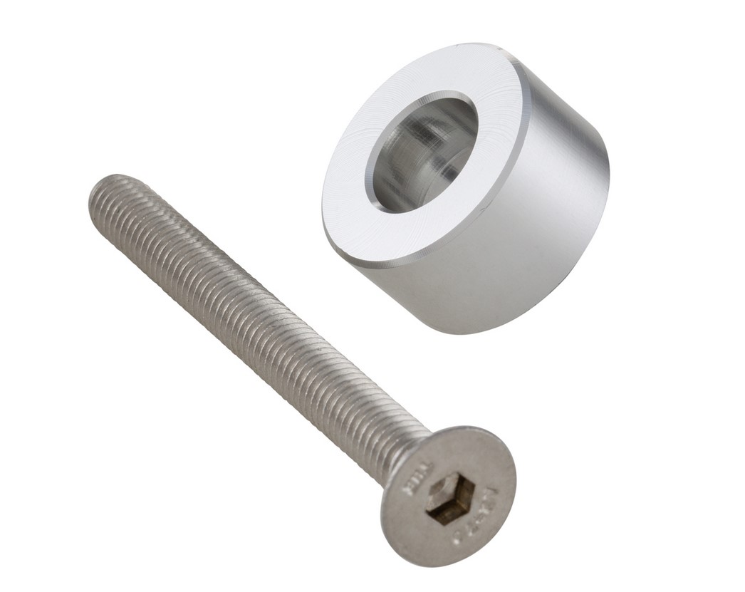 Kit de montage pour miroir de guidon et poids de guidon de série