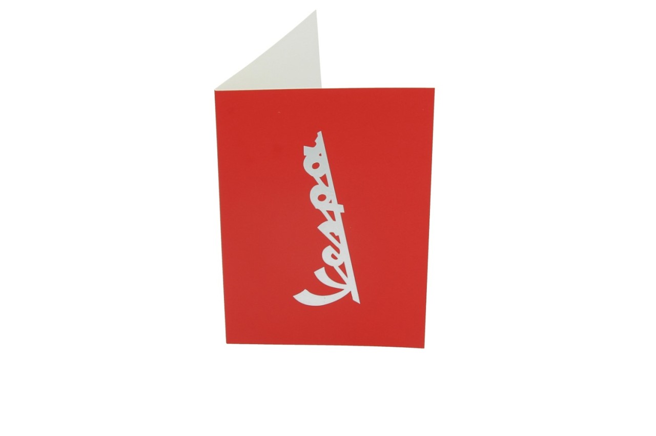 Pack de produits dérivés Vespa « Servizio » rouge