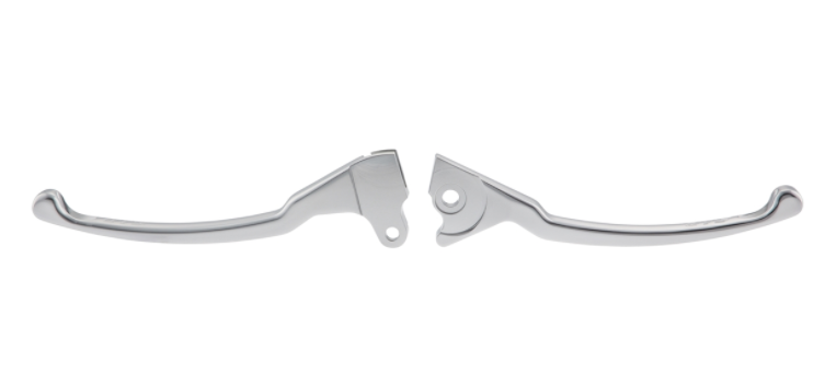 Kit levier de frein sport gauche/droite pour Vespa LX/LXV/S/Primavera/Sprint 50-150ccm, argent