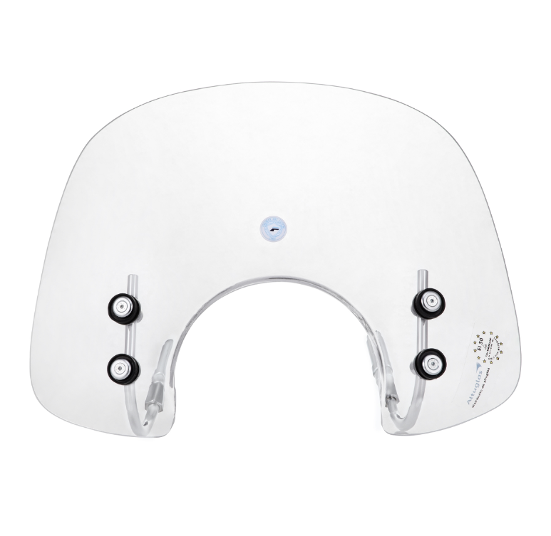 Pare-brise CUPPINI mi-haut pour Vespa GTS/GTS Super/GT/GT L 125-300cc, clair