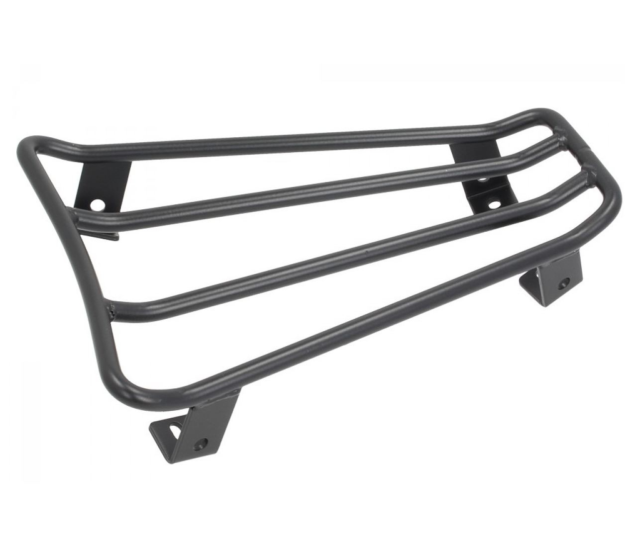 Porte-bagages, noir mat, pour passage de roue pour Vespa GTS