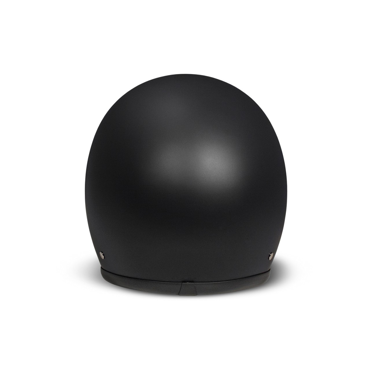 Casque intégral DMD Retro, noir mat, Matt Black, fibre de verre, ECE 22.06