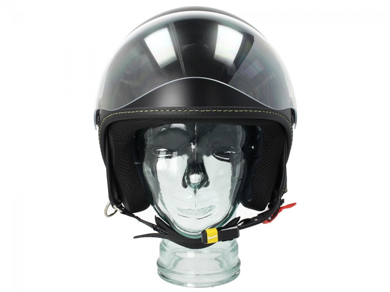 Casque jet Vespa visière 3.0 Bluetooth noir