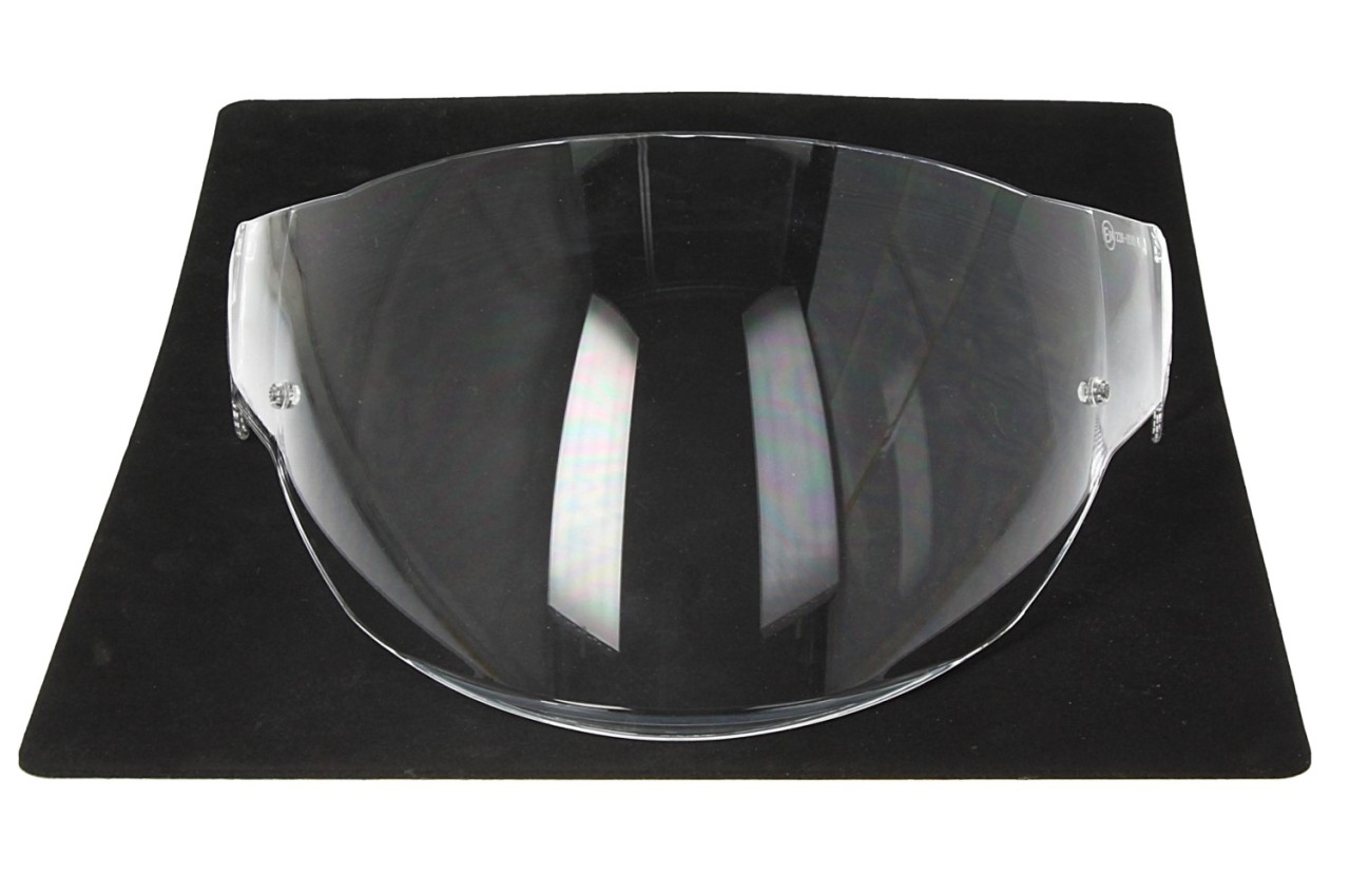 Visière Helmo Milano pour Oscuro, transparente, anti-rayures, anti-buée