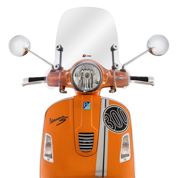 Pare-brise clair FACO pour Vespa GTS/GTS Super/GT/GT L 125-300ccm