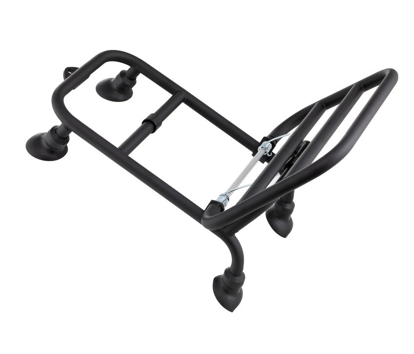 Porte-bagages avant pour Vespa GTS /GTS Super HPE /GTV 125/300 ('19-), pliable, noir mat