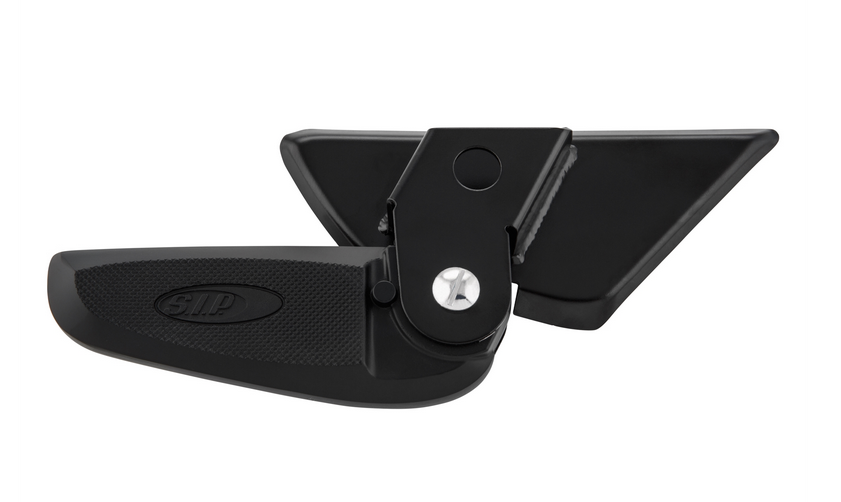 Repose-pieds droit et gauche pour Vespa LX /LXV /S 50-150ccm, noir/noir