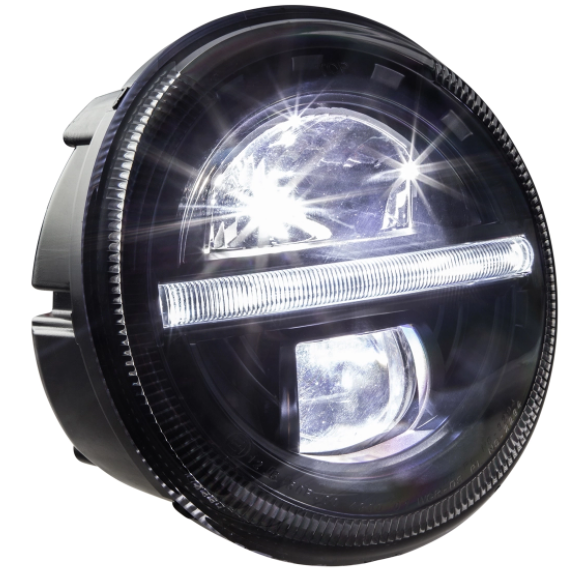 Phare "Black Edition" LED pour Vespa GTS/GTS Super/GT/GT L 125-300ccm ('03-'18)