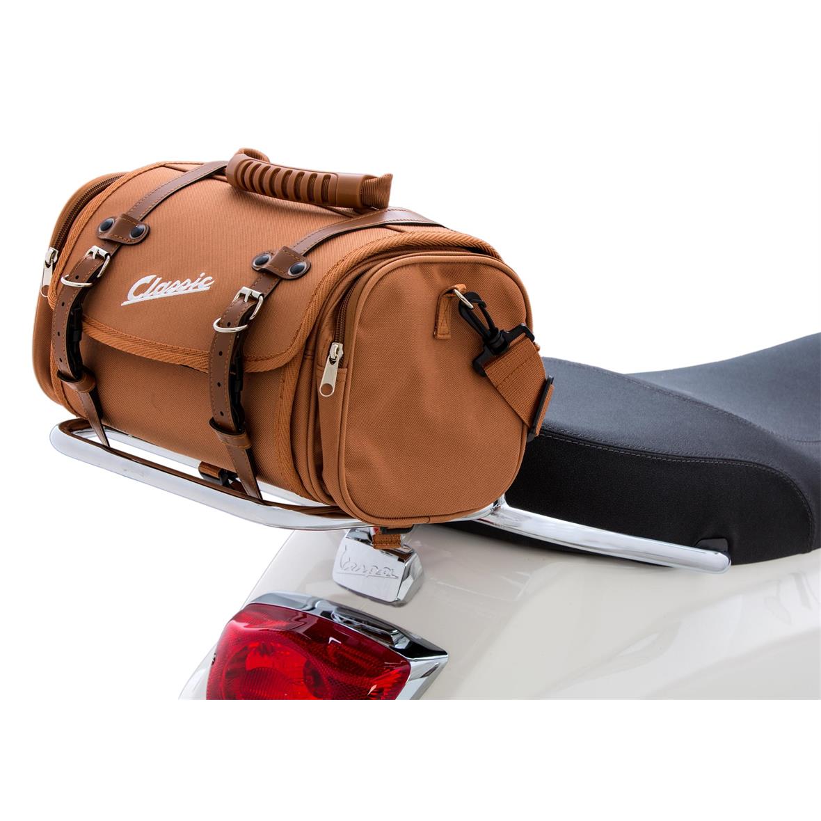 Sac "Classic" petit pour Vespa - marron, nylon