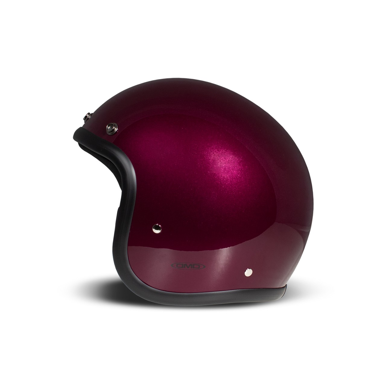 Casque intégral DMD Retro, violet, pailleté, Purple, fibre de verre, ECE 22.06