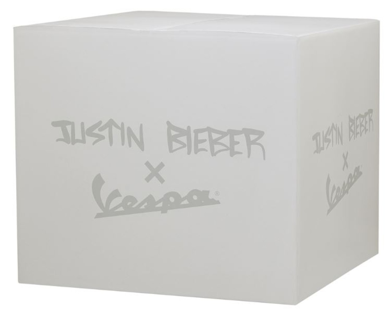 Casque Vespa VJ Justin Bieber - blanc - M