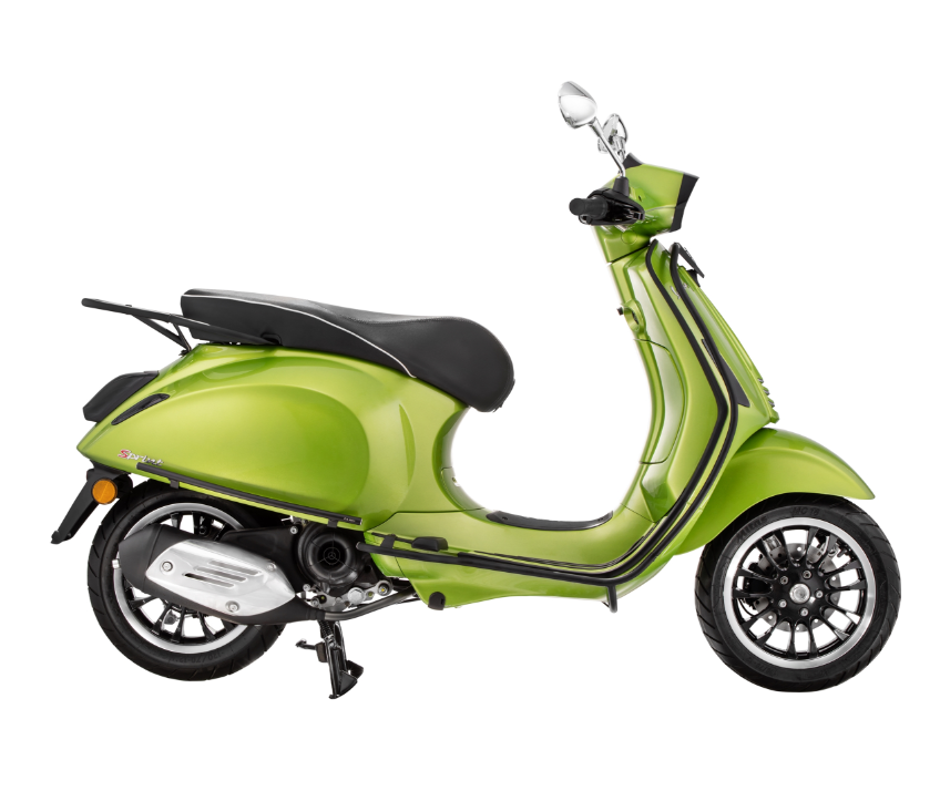 Arceau de protection latéral pour Vespa Primavera/Sprint/Elettrica 50-150ccm, noir mat