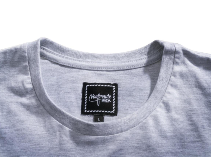 T-Shirt "Faro Basso Fender Light Feeling", homme gris chiné