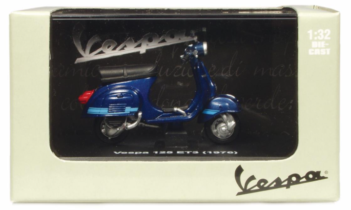 Modèle Vespa 125 ET3 (1976), bleu