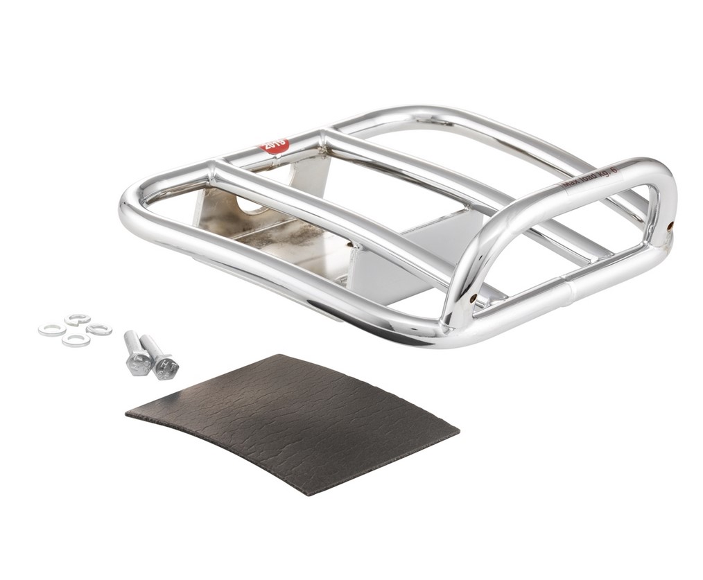 Porte-bagages arrière 70's pour Vespa GTS / GTS Super HPE 125-300 ('19-), chrome