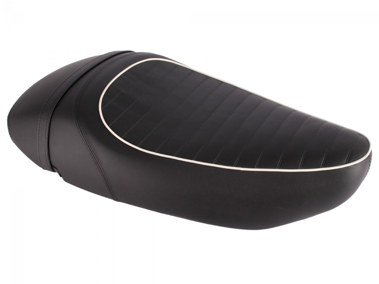 Selle Vespa mono matelassée Sport pour LX 50-150cc Touring, ET2/ET4 /LX/LXV/S 50-150ccm-