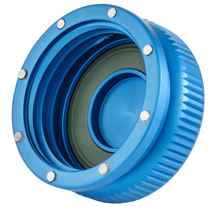 Bouchon de réservoir pour Vespa, bleu mat