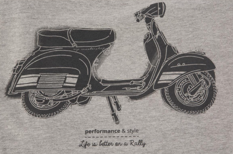 Sweat "La vie est meilleure en rallye", gris homme