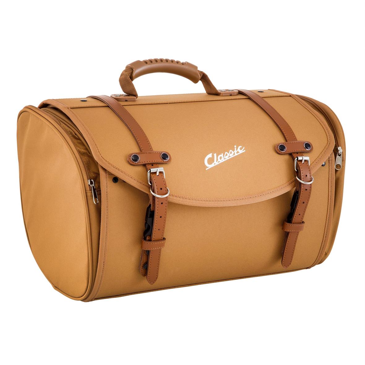 Sac "Classic" grand pour porte-bagages pour Vespa - marron, nylon