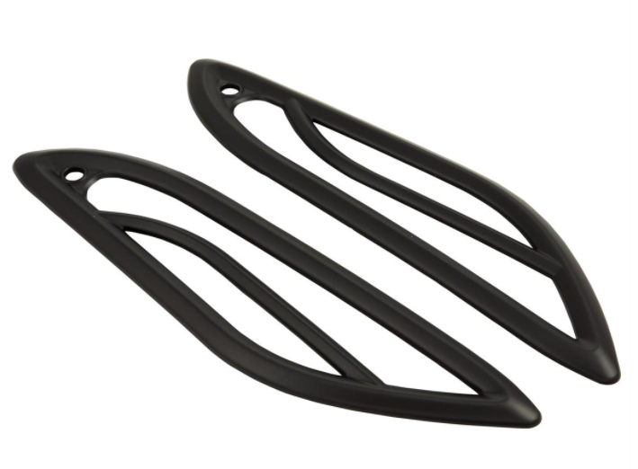 Grille de clignotants droite/gauche, arrière pour Vespa Primavera/Sprint 50-150ccm 2T/4T AC, noir mat
