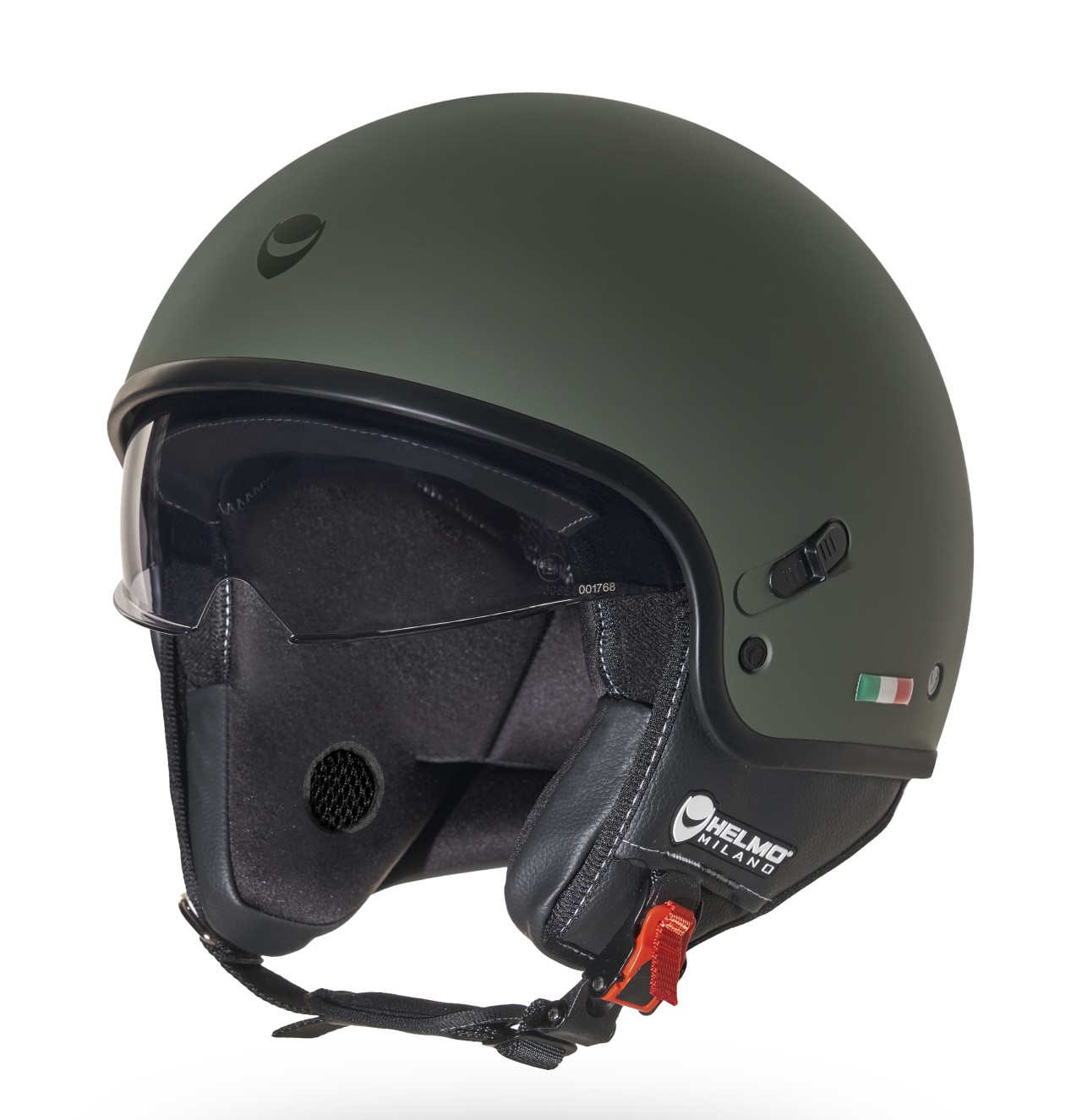 Helmo Milano Demi Jet Puro Slider vert mat