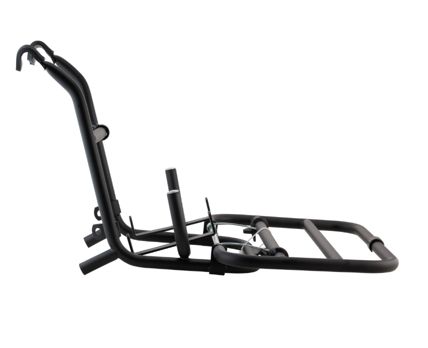 Porte-bagages avant pour Vespa PX 80-200ccm, pliable, noir