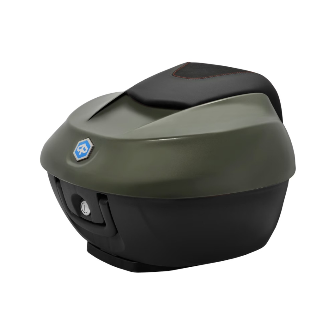 Top Case 36L pour Piaggio Beverly HPE 310 / 400 avec couvercle peint - vert 333/A