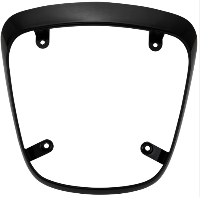 Cadre feu arrière pour Vespa Primavera/Sprint 50-150ccm ('18-), noir brillant