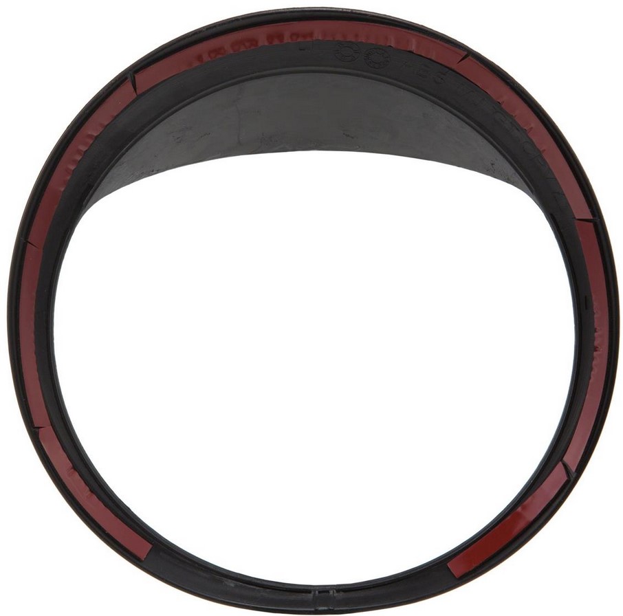 Anneau de lampe pour Vespa GTS/GTS Super/GT/GT L 125-300ccm, noir mat