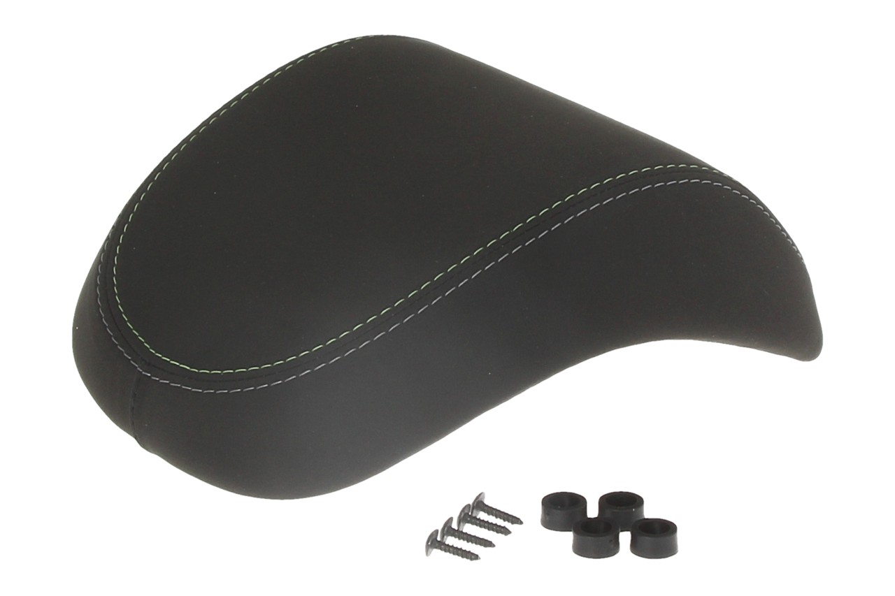 Kit top case 32L gris (G41), coussin dorsal noir pour Vespa Primavera