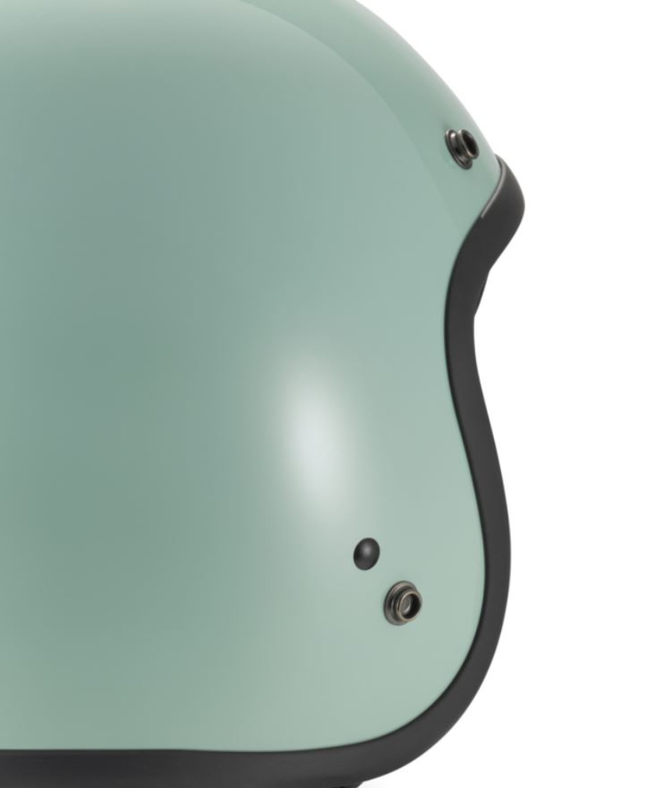 Vespa casque jet Versilia vert amabile