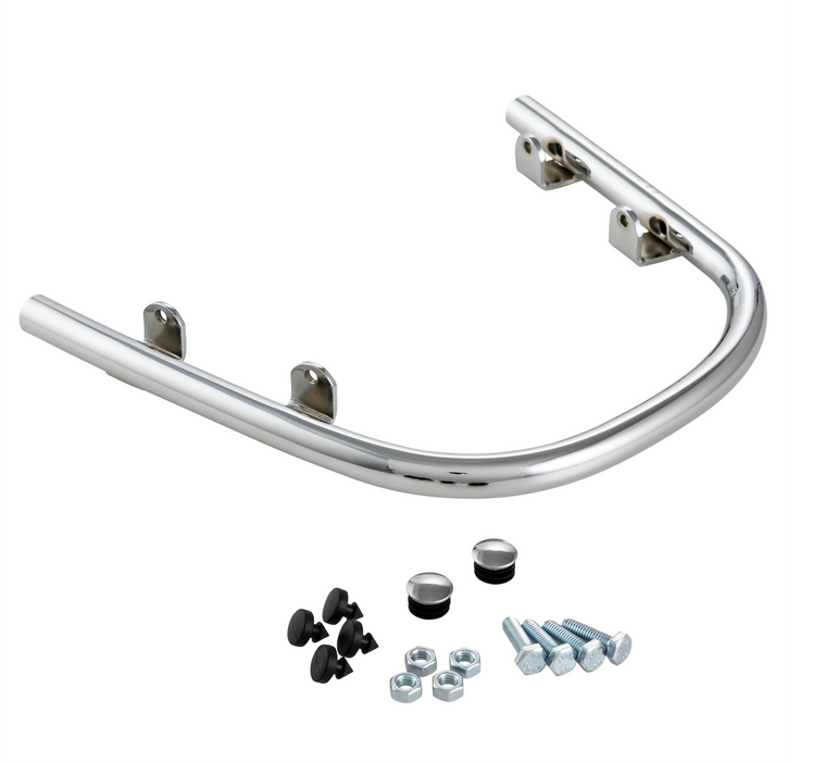 Pare-chocs aile avant pour Vespa GTS /GTS Super /GTV /GT 60 /GT /GT L, 125-300ccm, chrome