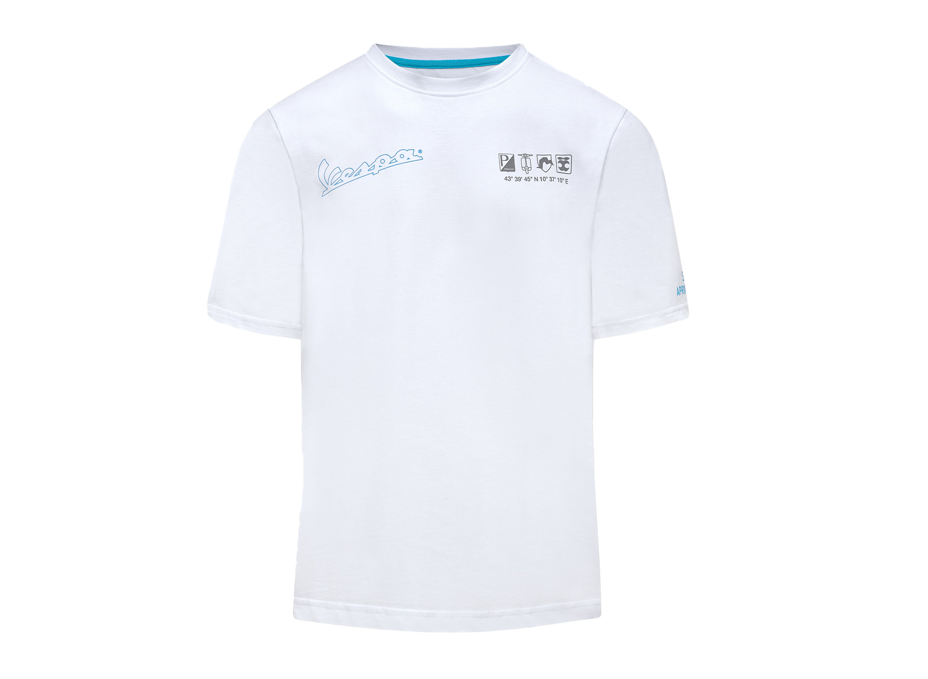T-shirt Vespa Holy white collection DEC