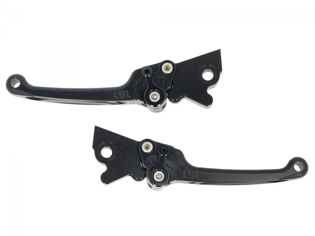 LSL levier de frein gauche / droite noir pour Vespa GTS, Primavera, Sprint, S, LX, 50 / 125 / 300