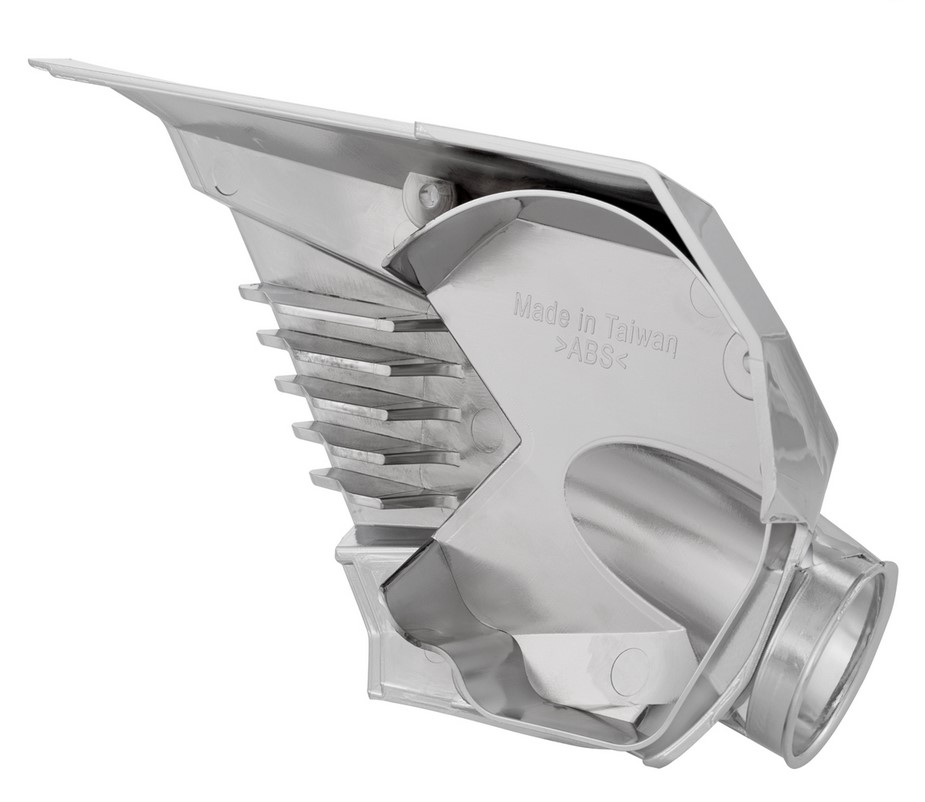 Couvercle d'entrée d'air, couvercle de vario pour Vespa Primavera/Sprint/GTS/GTS Super, chromé