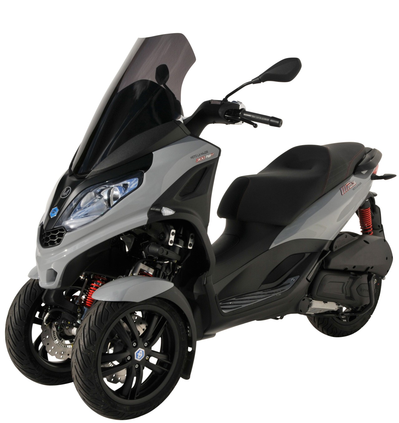 Pare-brise ERMAX Sport Touring pour Piaggio MP3 300 / SPORT HPE (19-), teinté/light black