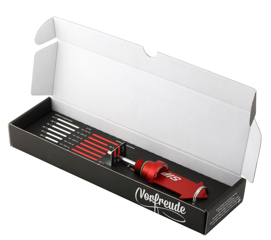 Bouchon de remplissage d'huile moteur pour Vespa, rouge mat