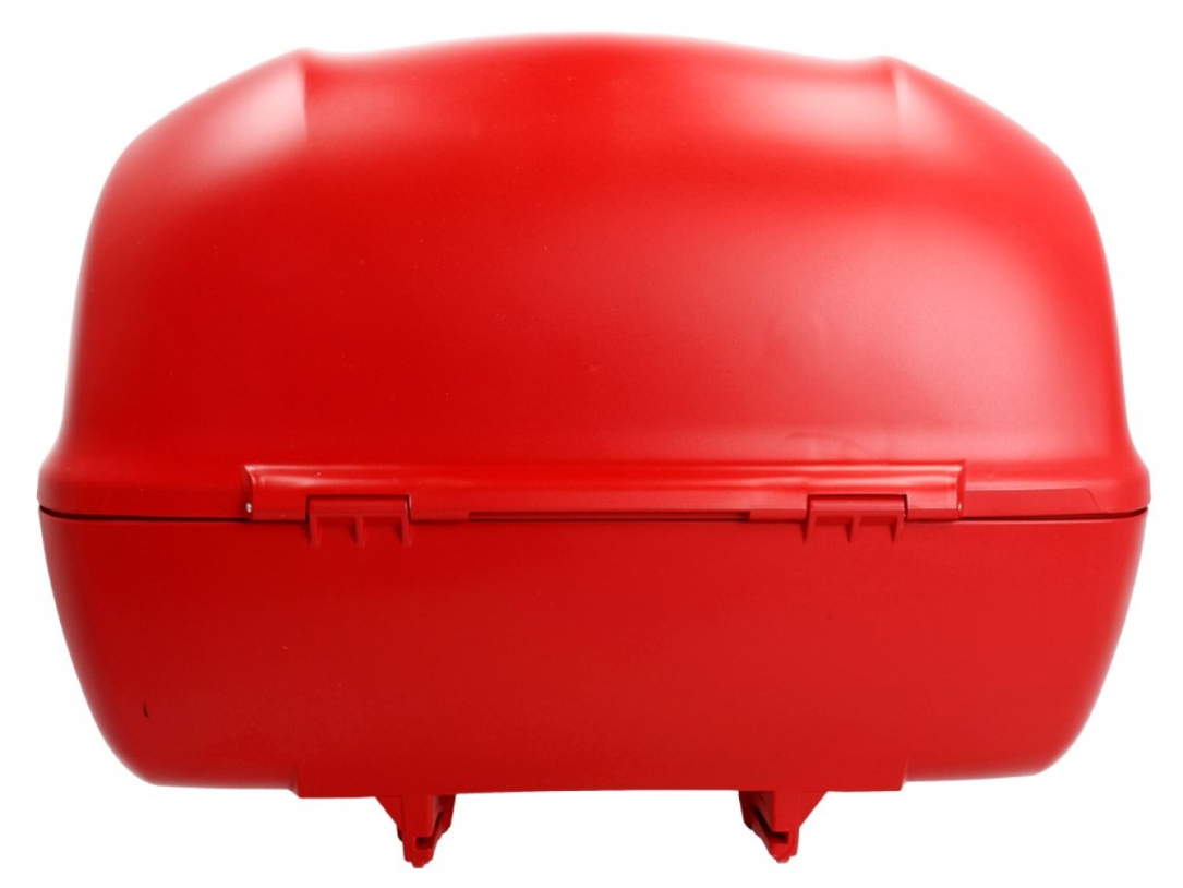 Top case original 32 l. pour Vespa Primavera rouge dragon mat 896/A