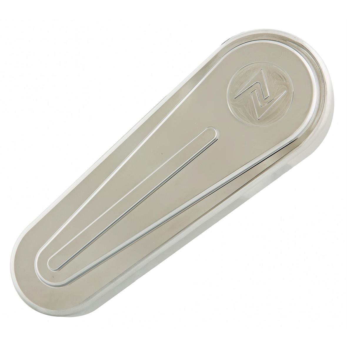 Couvre bras oscillant, chromé Zeloni pour Vespa Primavera/Sprint/GTS/GTS Super 50-300ccm ('14-'16)